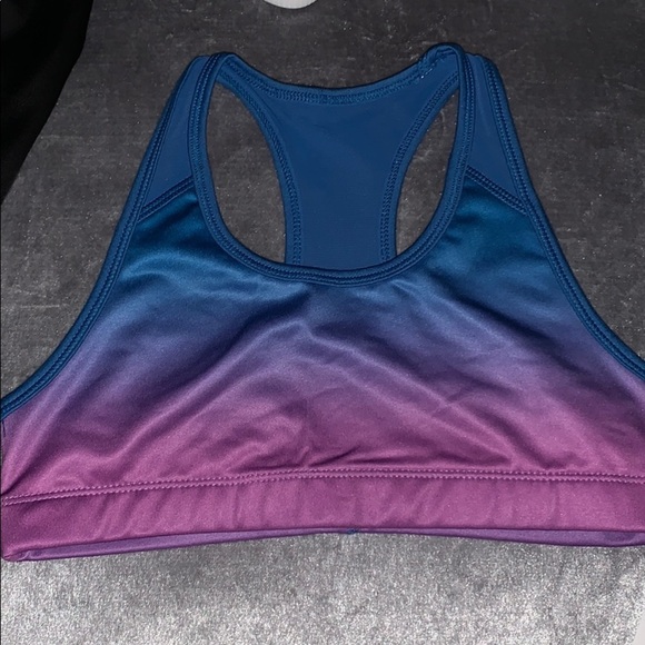 Medium-Support Racerback Ombré Sports Bra - Picture 1 of 3